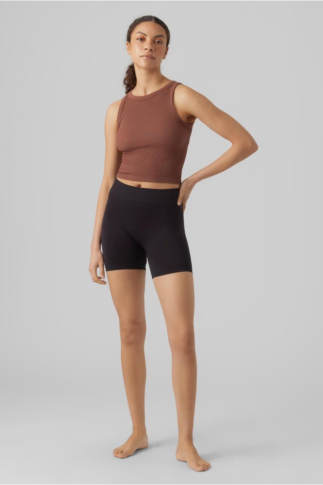 VMJACKIE SEAMLESS MINI SHORTS GA NO 10285272 Black